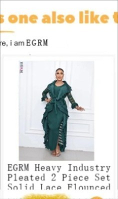 Women's Gradient Pleated Belted Top and A-Line Dress Set