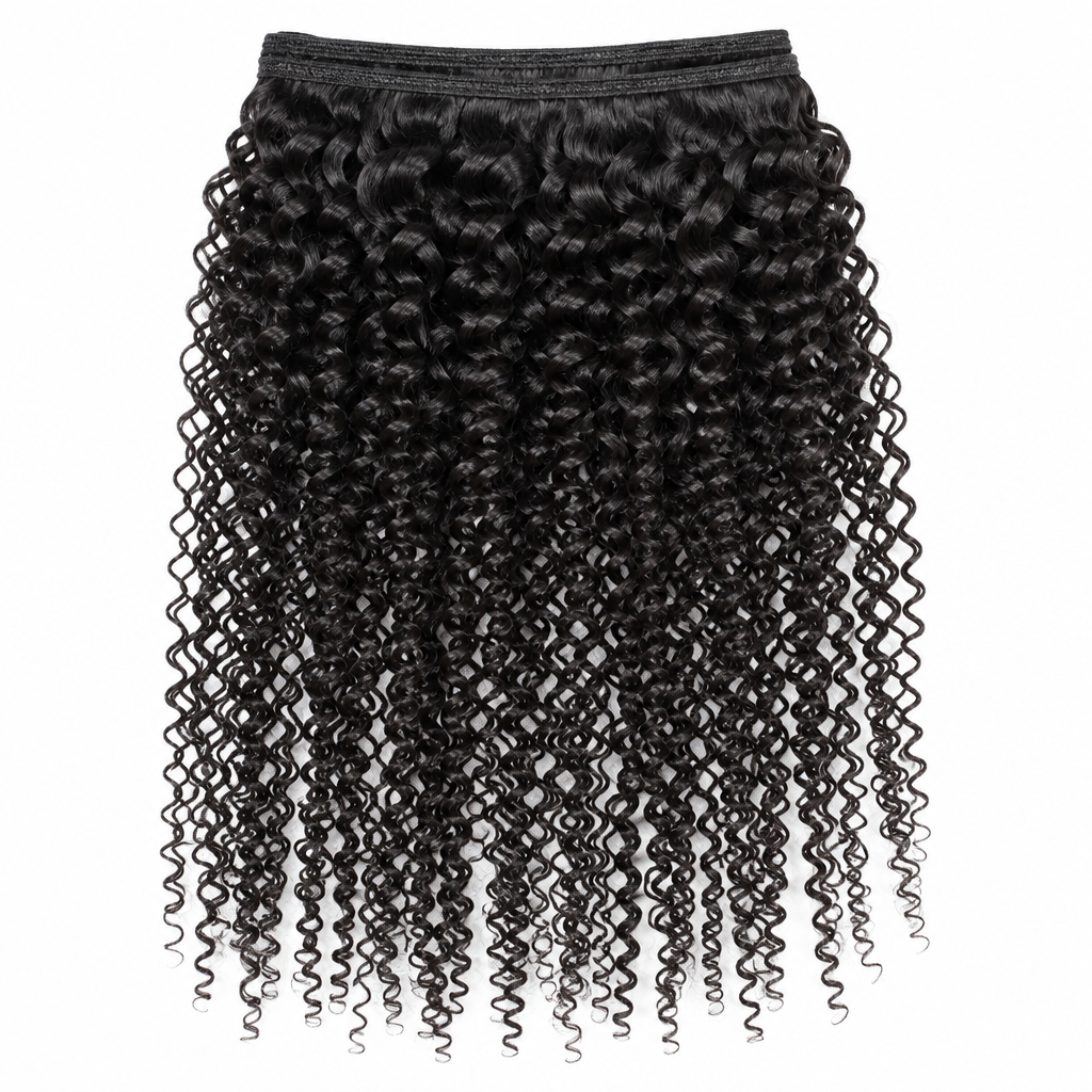 Jerry kinky curly hair bundles volume length