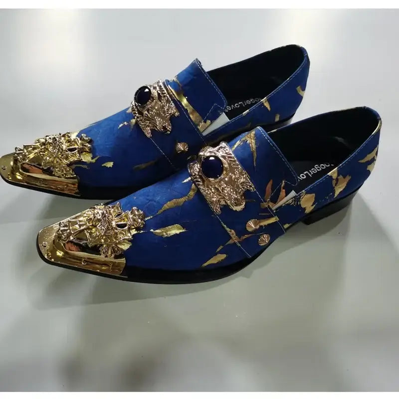 Men's Breathable Leather Business Banquet Party Wedding Dress Shoes