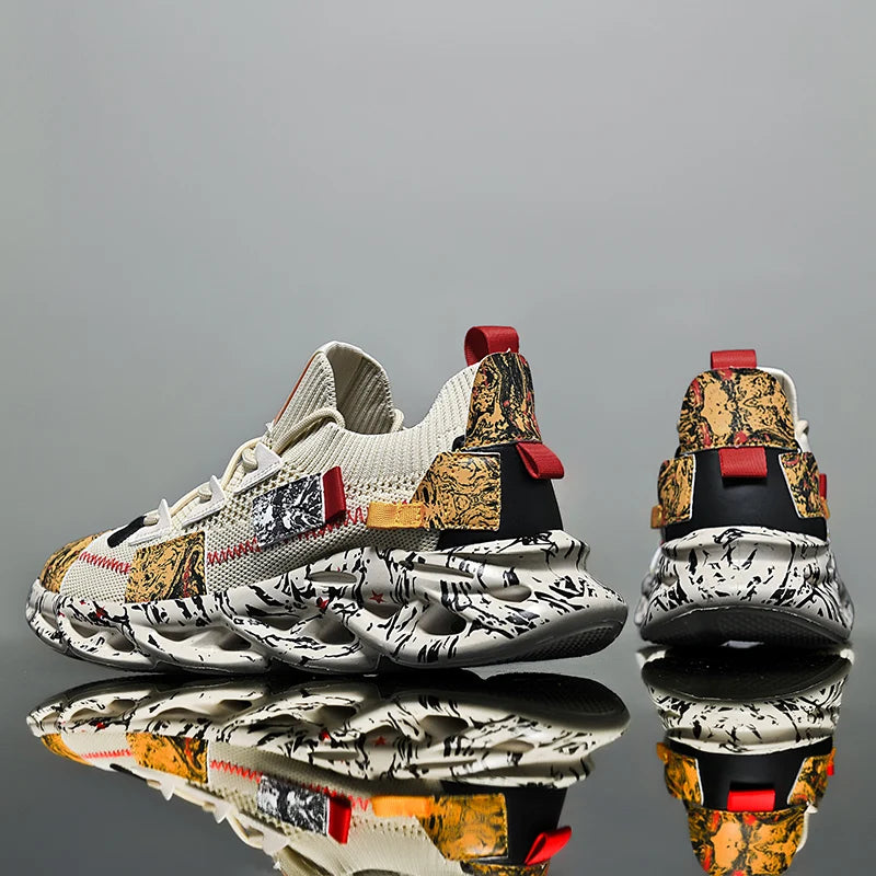 Men's Breathable Casual Trainer Running Sneakers