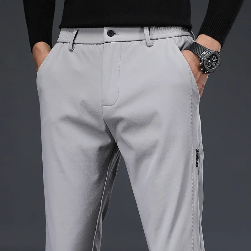 Men's Stretch Golf Pants Casual Breathable Trousers