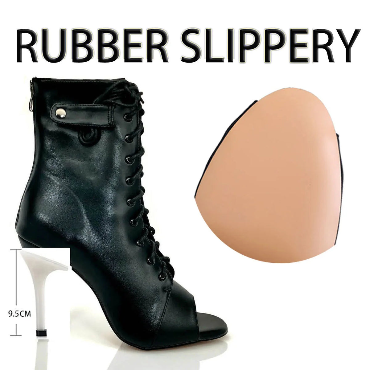 Women's Stiletto Party Boots, Latin Ballroom Dance Heels