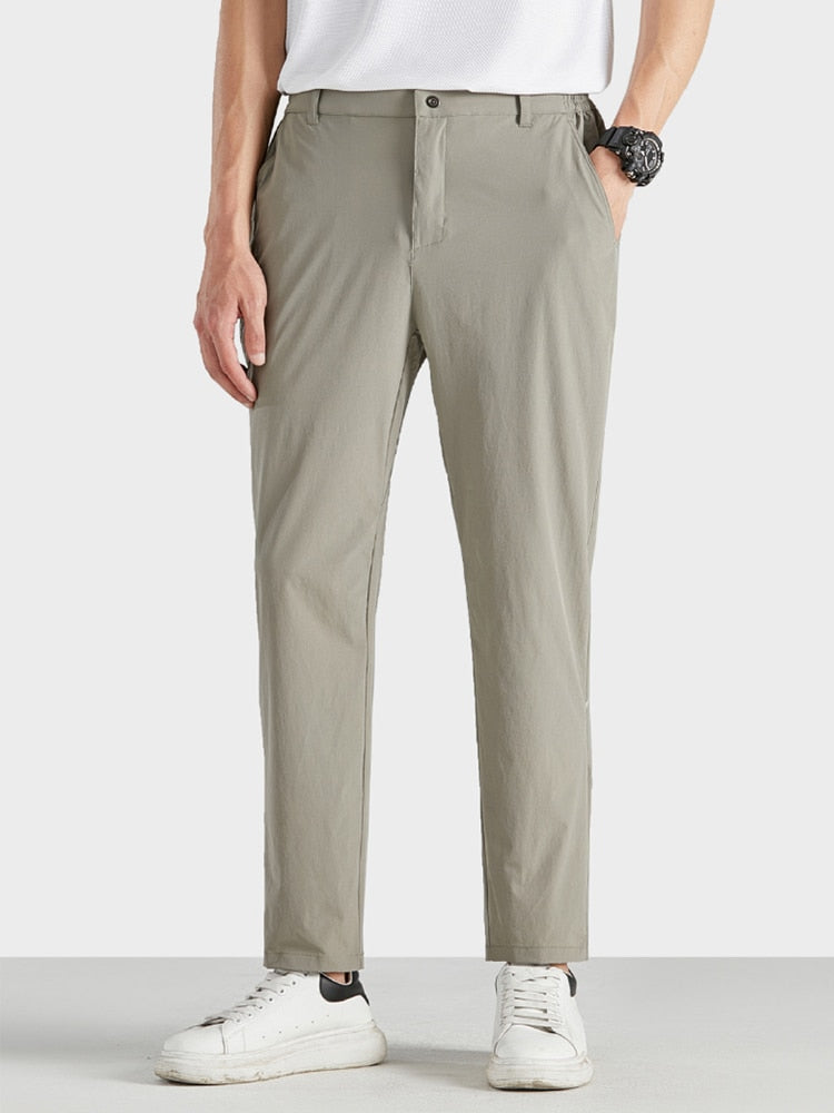 Men's Plus Size Quick Dry Loose Straight Golf Track Pants