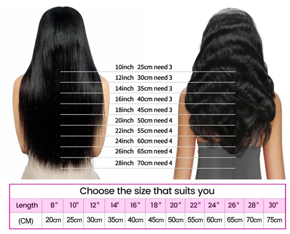 40 46 Inch 200 Density Frontal Wig For Black Women Brazilian Wigs Human Hair 5x5 Bone Straight HD Transparent Lace Front Wigs size guide