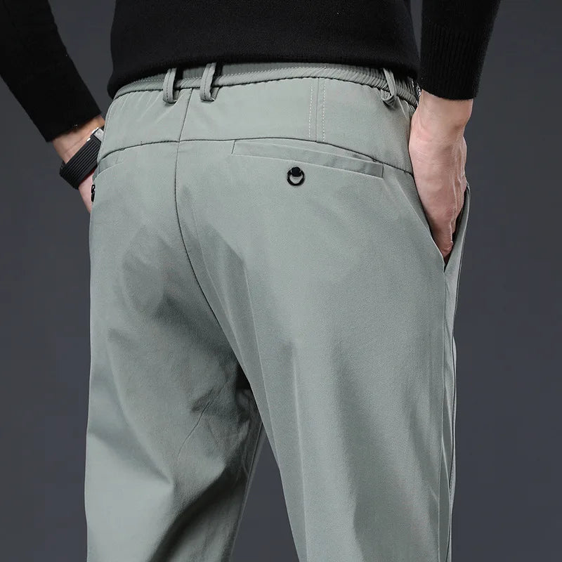 Men's Stretch Golf Pants Casual Breathable Trousers