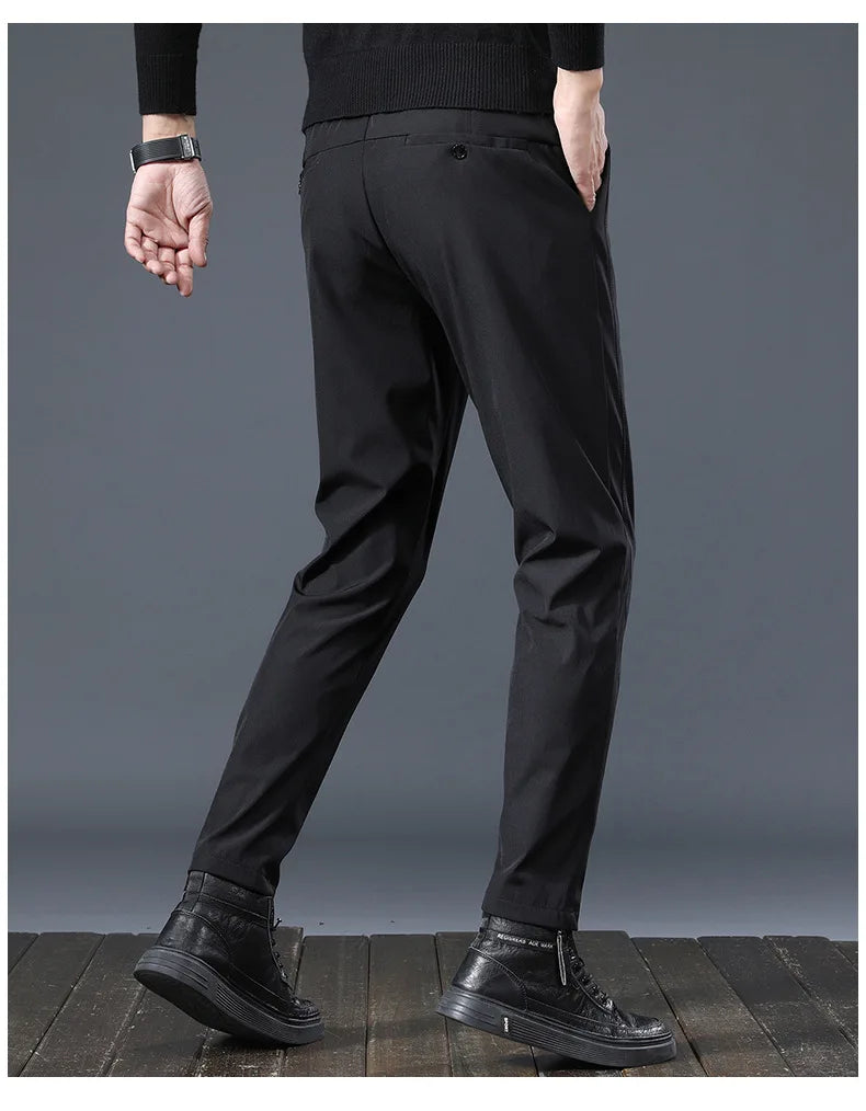 Men's Stretch Golf Pants Casual Breathable Trousers