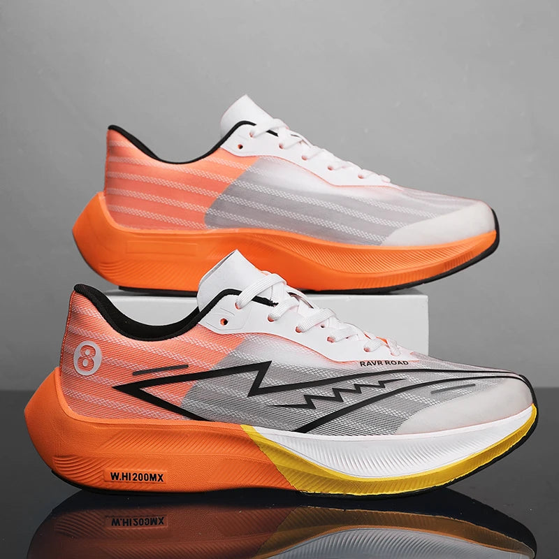 Men's Carbon Plate Shock-Absorbing Marathon Racing Running Shoes