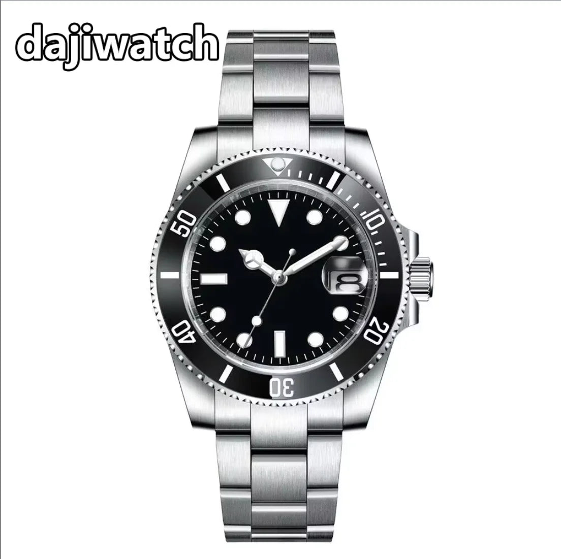 Men's Custom Logo NH35 Automatic Dive Watch Sapphire Ceramic Bezel