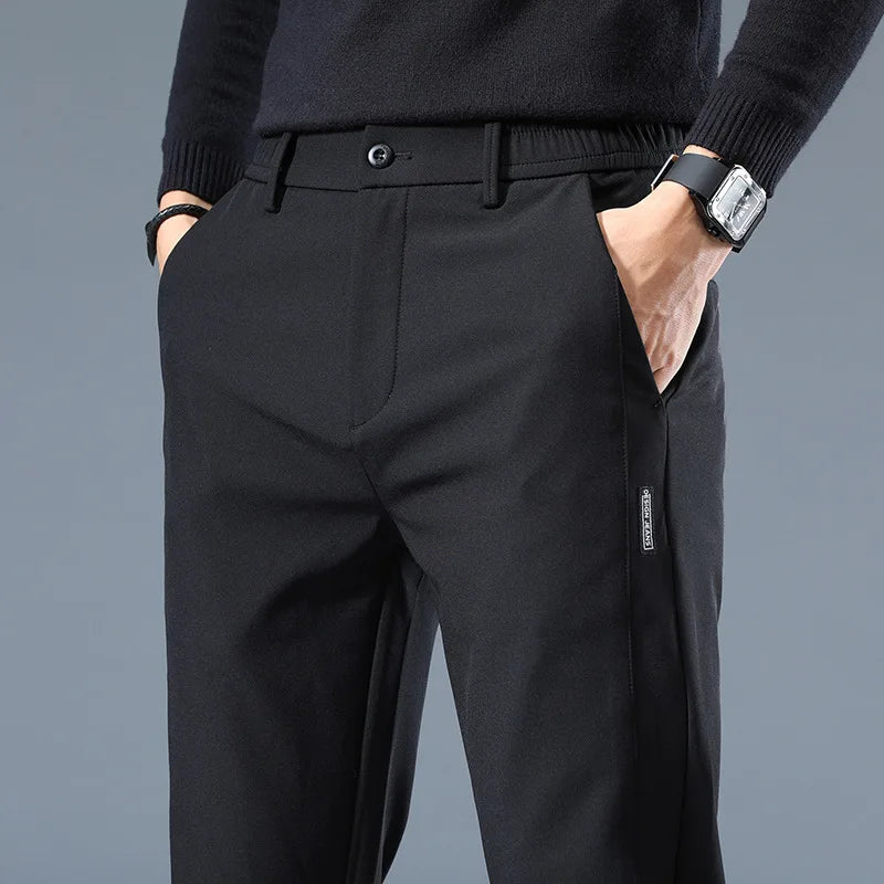 Men's Stretch Golf Pants Casual Breathable Trousers