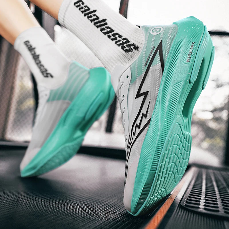 Men's Carbon Plate Shock-Absorbing Marathon Racing Running Shoes
