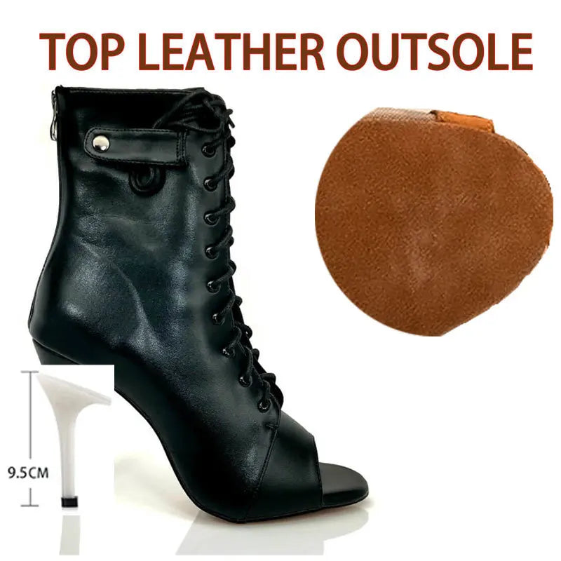 Women's Stiletto Party Boots, Latin Ballroom Dance Heels
