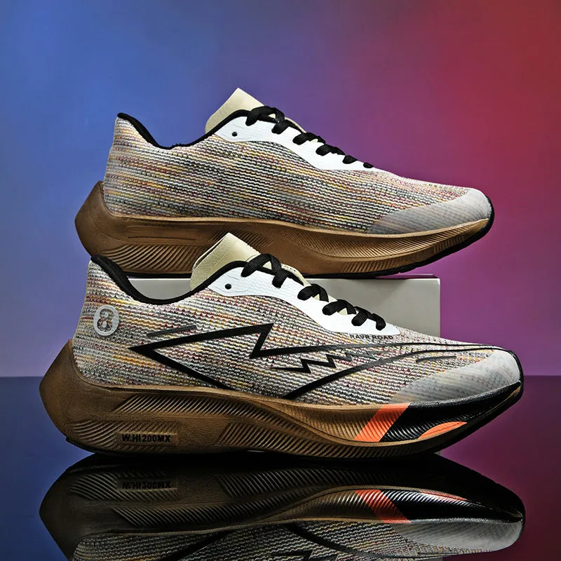 Men's Carbon Plate Shock-Absorbing Marathon Racing Running Shoes