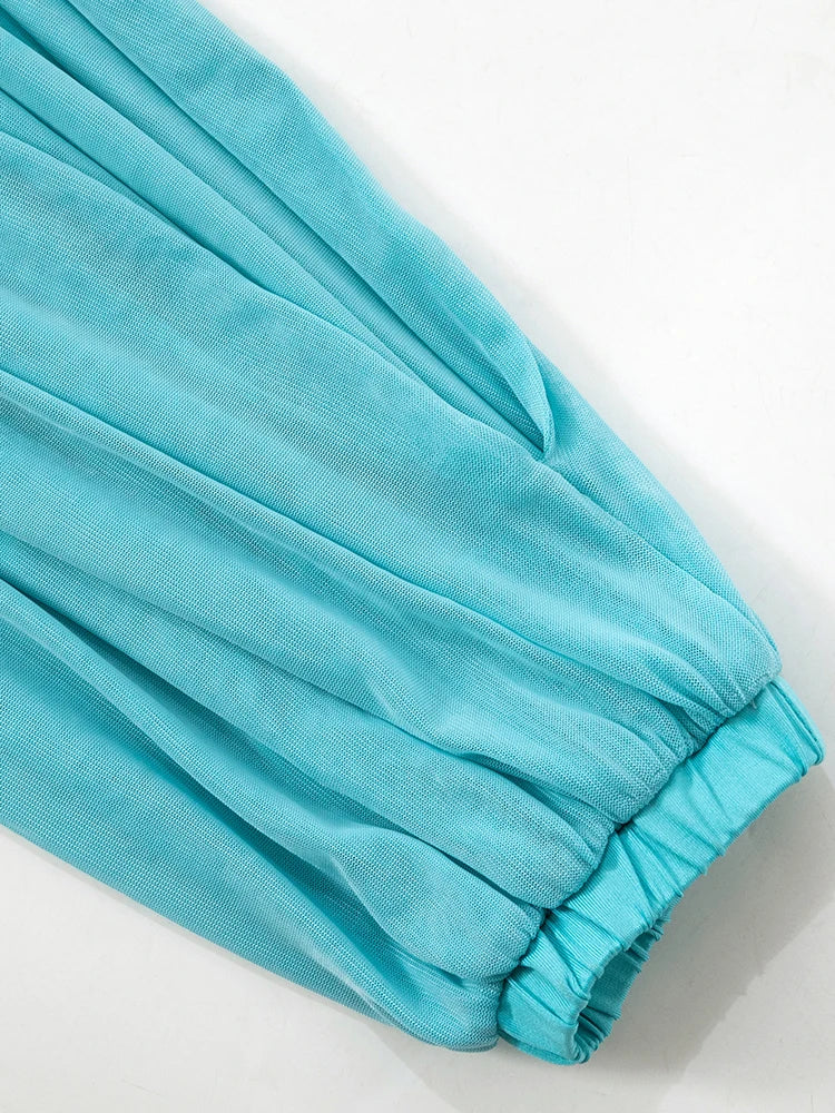 Women's Strapless Shawl Vest and Irregular Pleat Skirt Two-Piece Set