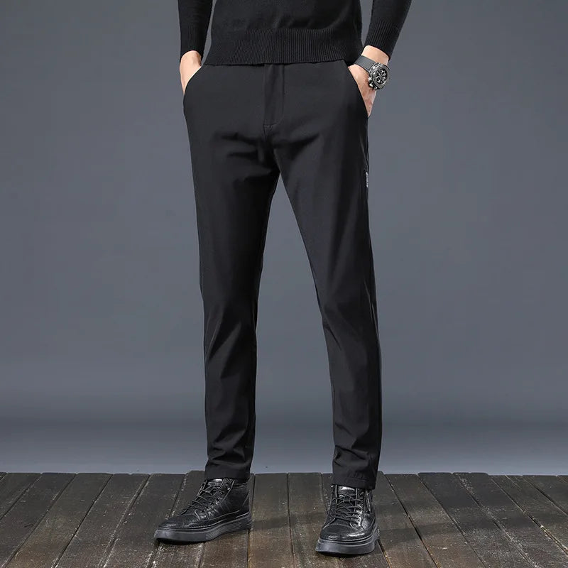 Men's Stretch Golf Pants Casual Breathable Trousers
