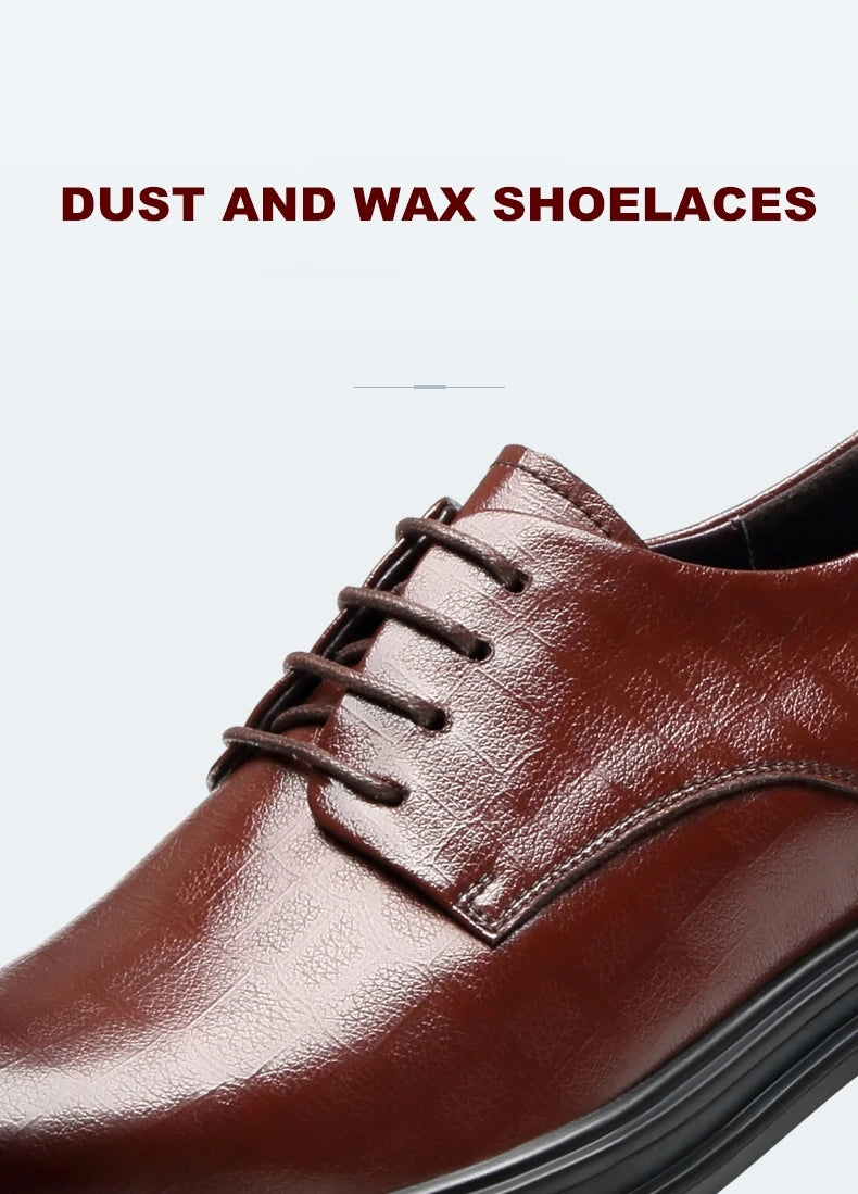 Men's Elevator Oxford Dress Shoes 3/6/8 cm Height