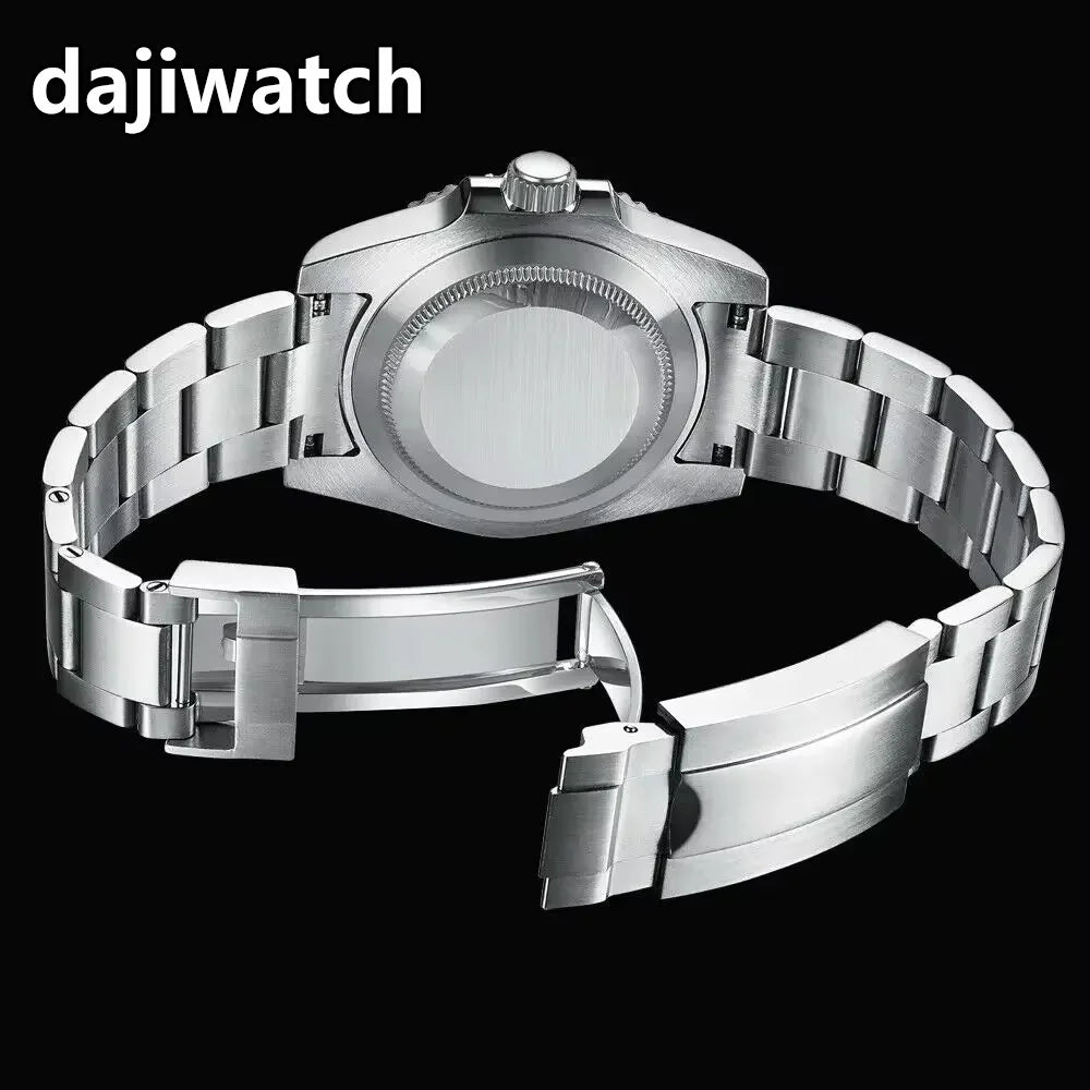 Men's Custom Logo NH35 Automatic Dive Watch Sapphire Ceramic Bezel