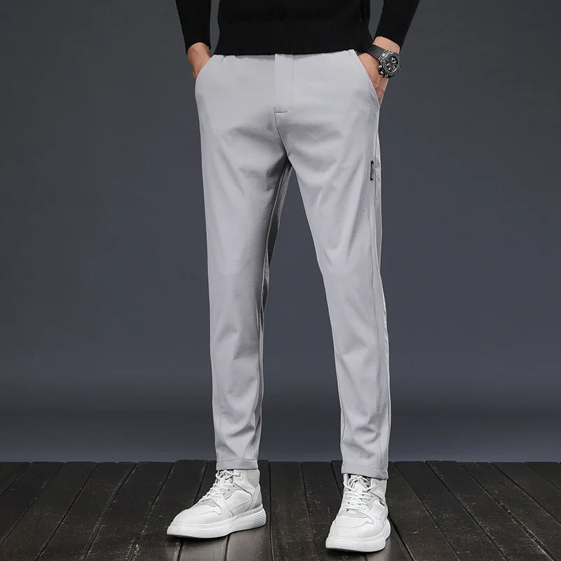 Men's Stretch Golf Pants Casual Breathable Trousers