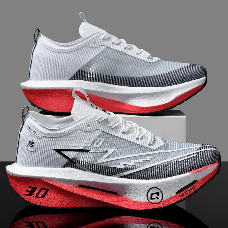 Men's Carbon Plate Shock-Absorbing Marathon Racing Running Shoes