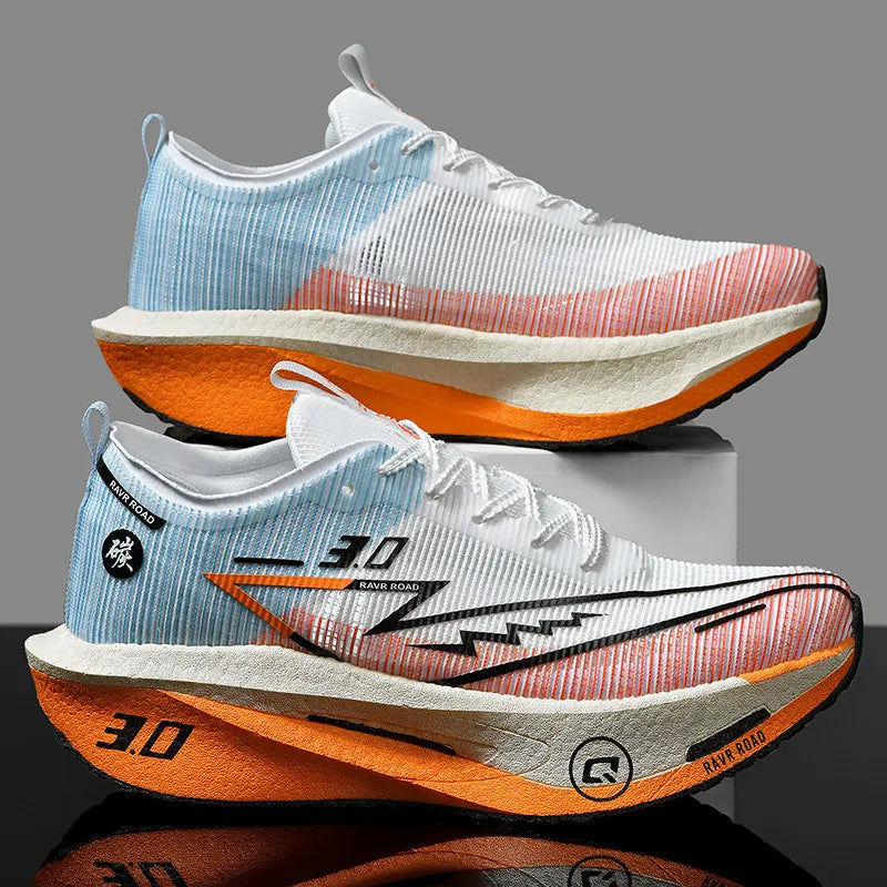 Men's Carbon Plate Shock-Absorbing Marathon Racing Running Shoes