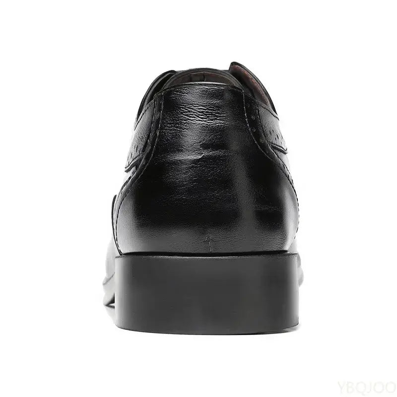 Men's Large Size Pointed Low-Cut Office Formal Shoes
