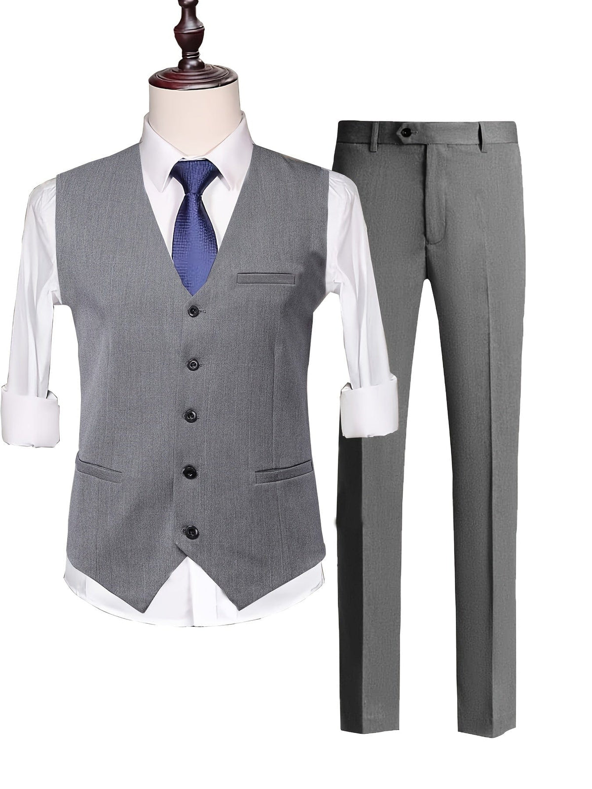 Men's Business Groom Wedding Dress Suit Set