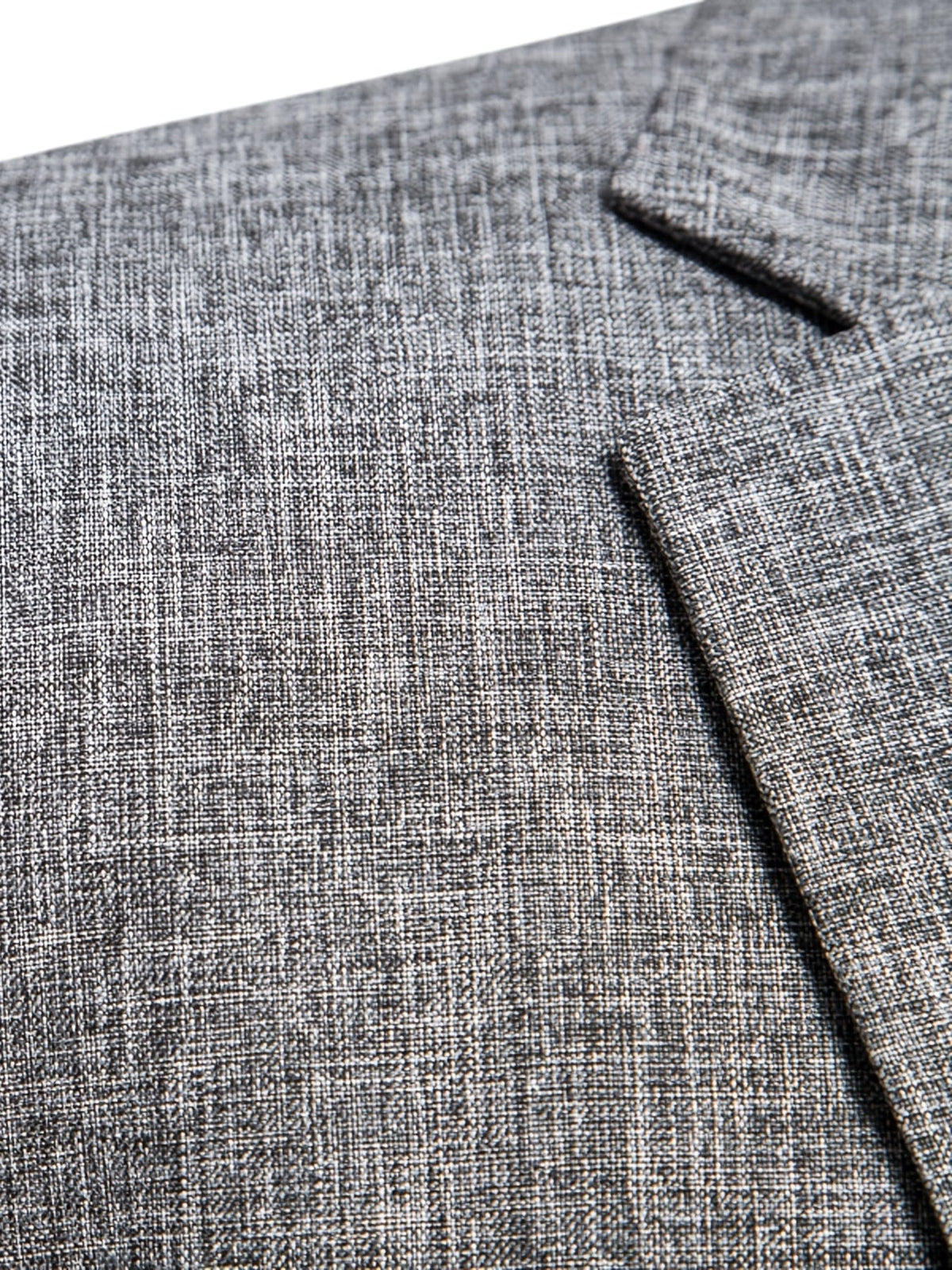 Men's Casual Grey Blazer Suit With One Button