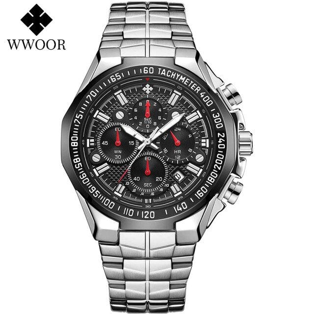 Men's Classic Sport Quartz Chronograph Watch 2026, Stainless Steel