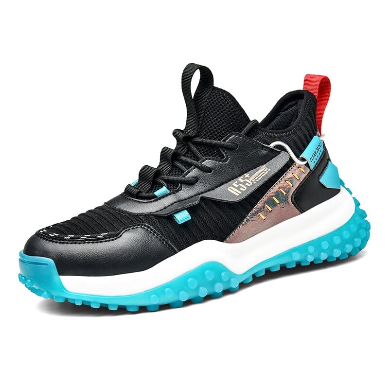 Men's Breathable No-Slip Running Sneakers, Outdoor Jogging Sports Shoes