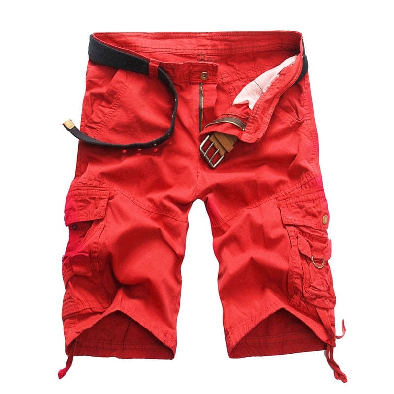 Men's Camouflage Cotton Cargo Shorts