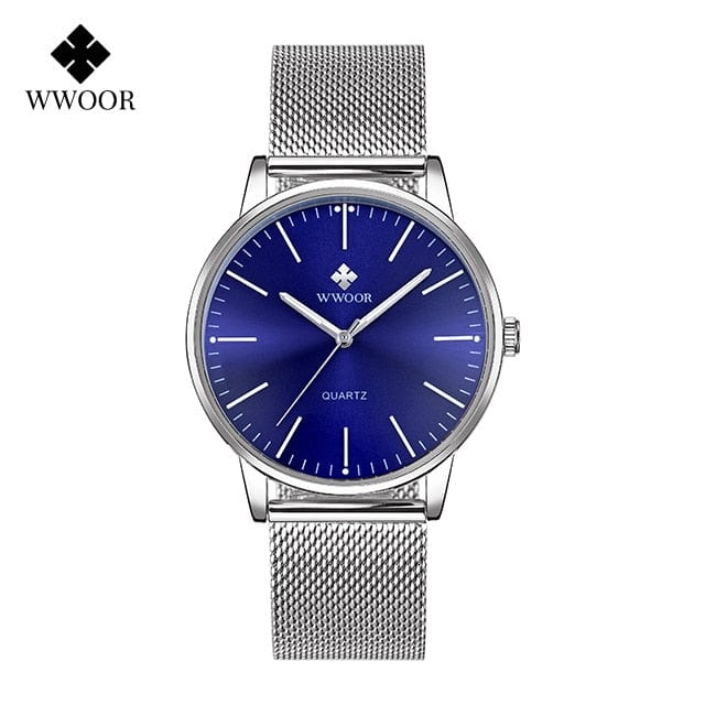 Men's Gold Quartz Wrist Watch 2026, Simple Sports Style