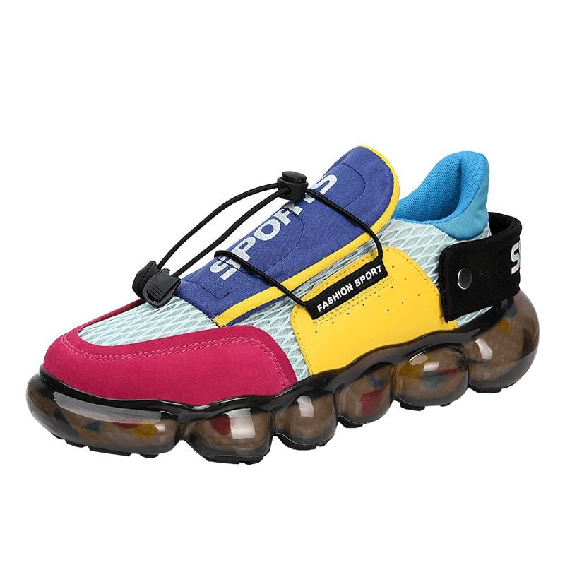 Men's Mesh Air-Cushion Breathable Outdoor Running Sneakers