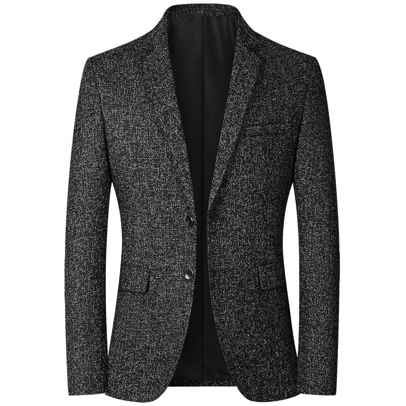 Men's Slim Fit Striped Casual Business Blazer