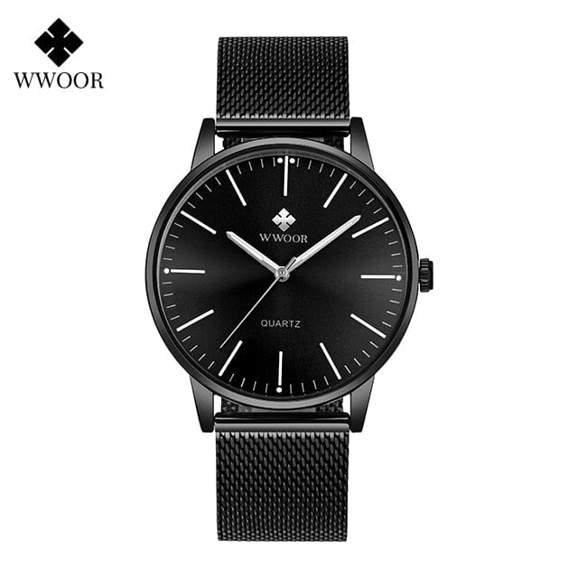 Men's Gold Quartz Wrist Watch 2026, Simple Sports Style