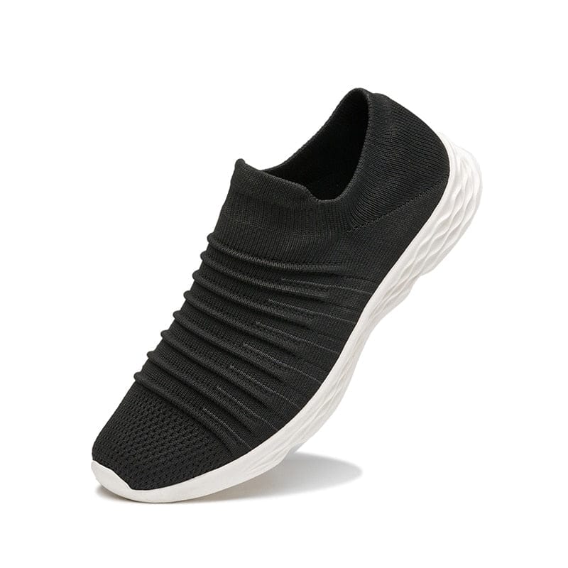 Men's Lightweight Breathable Hole-Sole Sneakers, Size 50