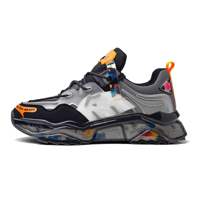 Men's Lightweight Elastic Running Jogging Outdoor Sports Sneakers
