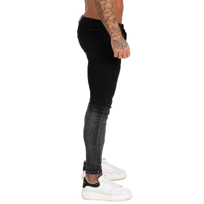 Men's Slim Fit Super Skinny Stretch Ankle Jeans