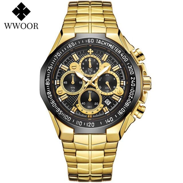 Men's Classic Sport Quartz Chronograph Watch 2026, Stainless Steel