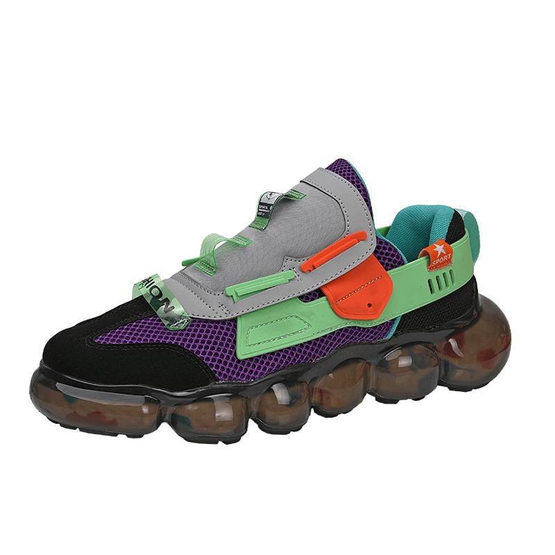 Men's Mesh Air-Cushion Breathable Outdoor Running Sneakers