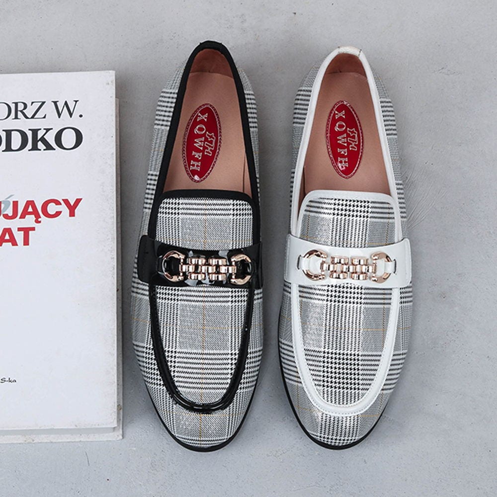 Men's Handmade Casual Loafers 2026, Breathable Dress Shoes
