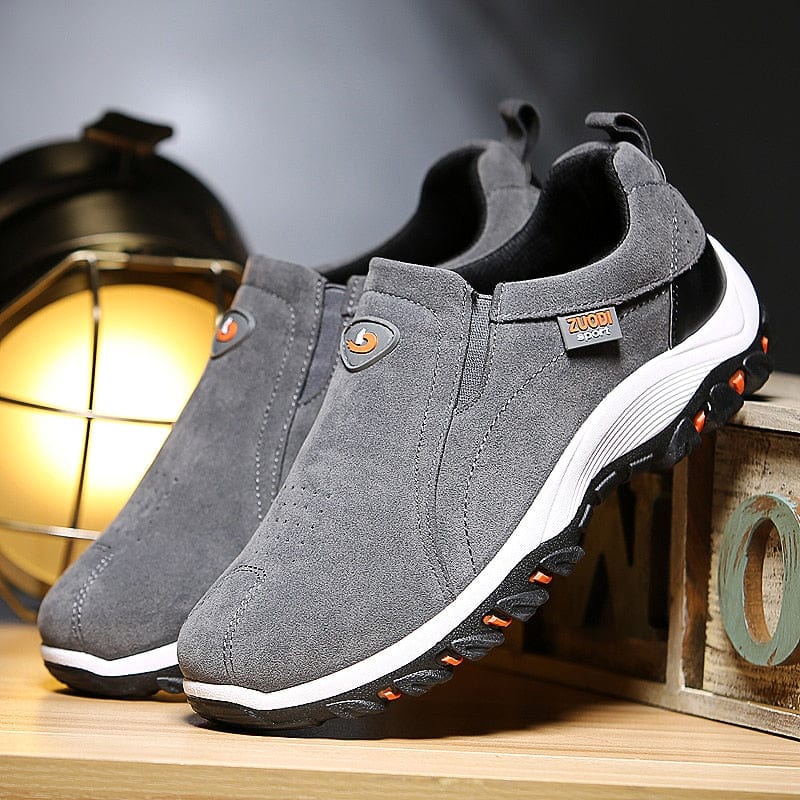 Men's Breathable Lightweight Slip-On Walking Loafers 39-48