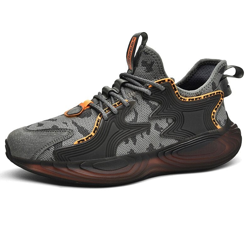Men's Breathable No-Slip Running Sneakers, Outdoor Jogging Sports Shoes