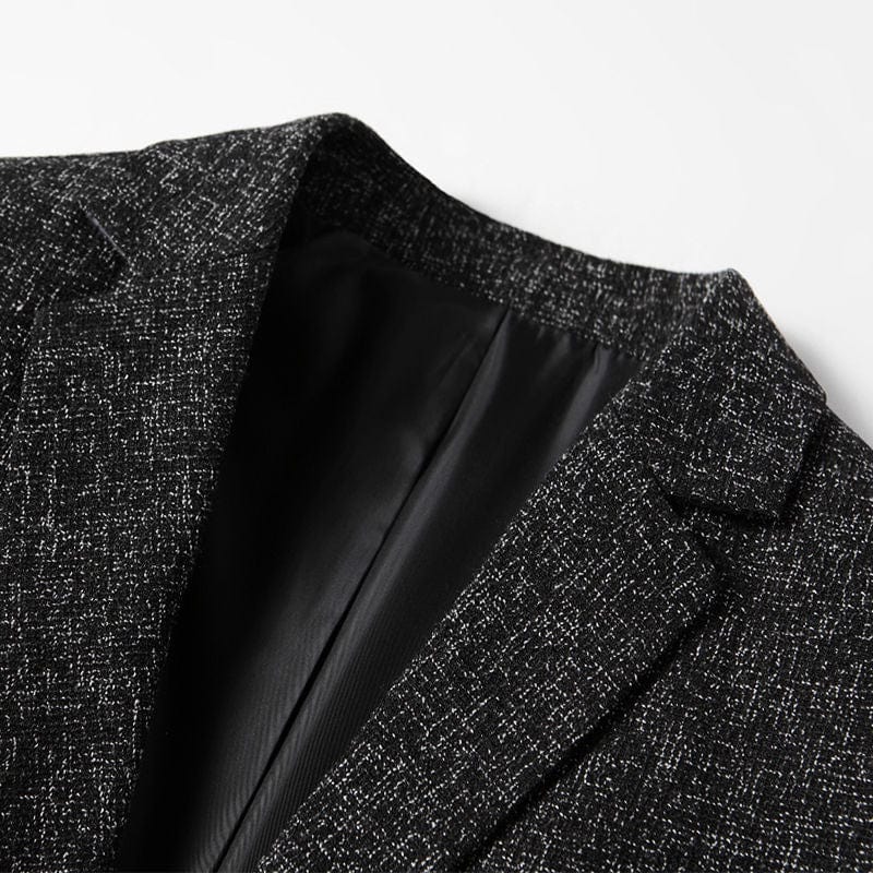 Men's Slim Fit Striped Casual Business Blazer