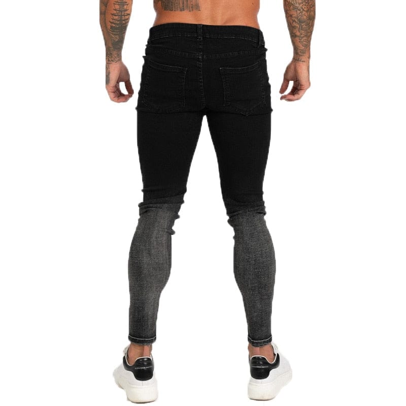 Men's Slim Fit Super Skinny Stretch Ankle Jeans