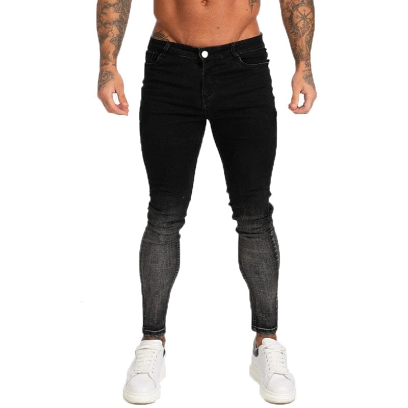 Men's Slim Fit Super Skinny Stretch Ankle Jeans