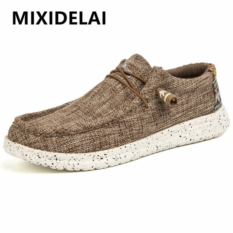 Men's Large Size Breathable Denim Canvas Casual Sneakers