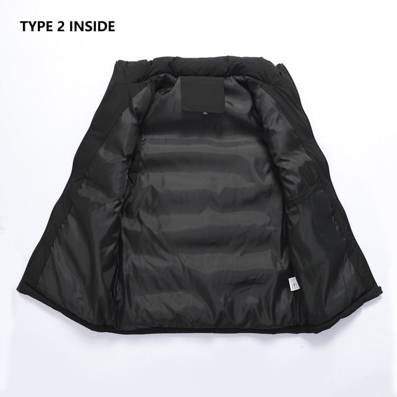 Men's Warm Sleeveless Winter Waistcoat Vest