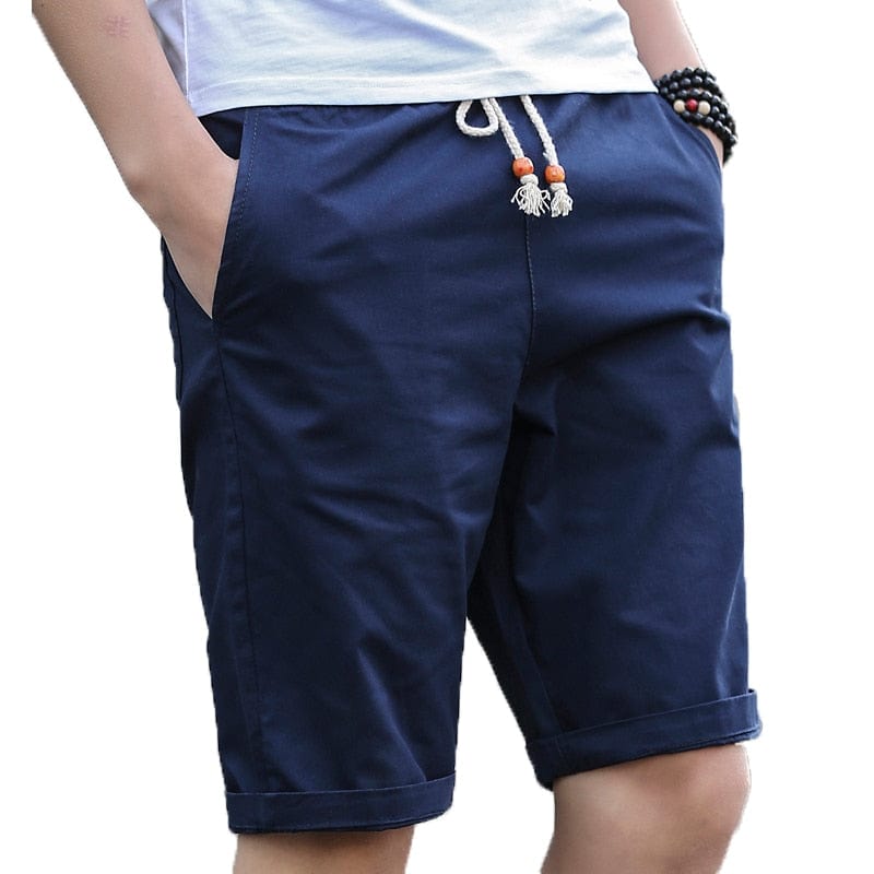 Men's Elastic Waist Casual Beach Board Shorts Plus Size