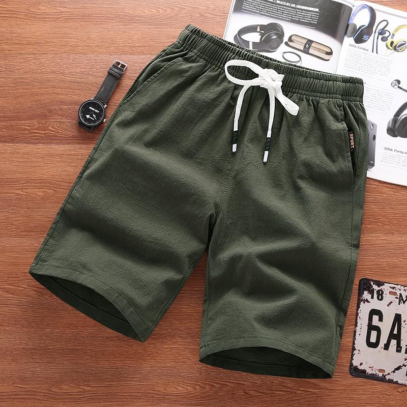 Men's Elastic Waist Casual Beach Board Shorts Plus Size