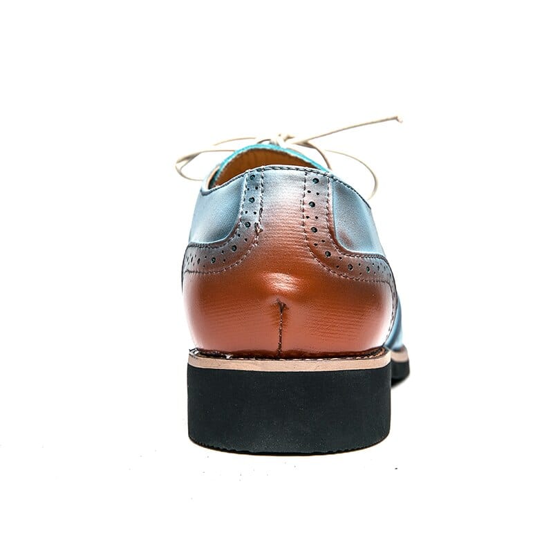 Men's Classic Brogue PU Dress Shoes
