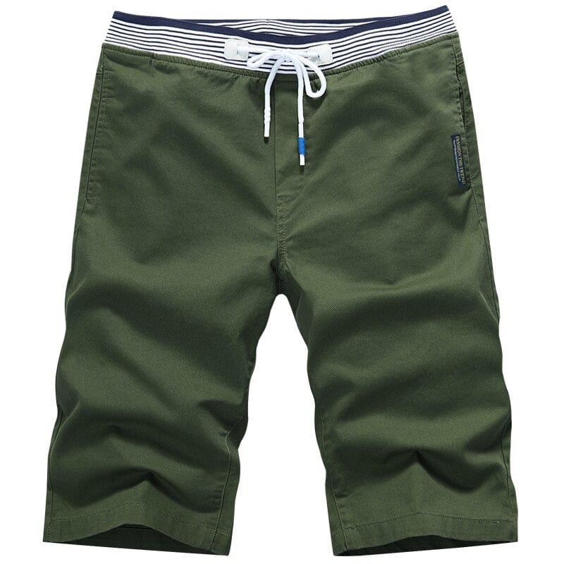 Men's Elastic Waist Casual Beach Board Shorts